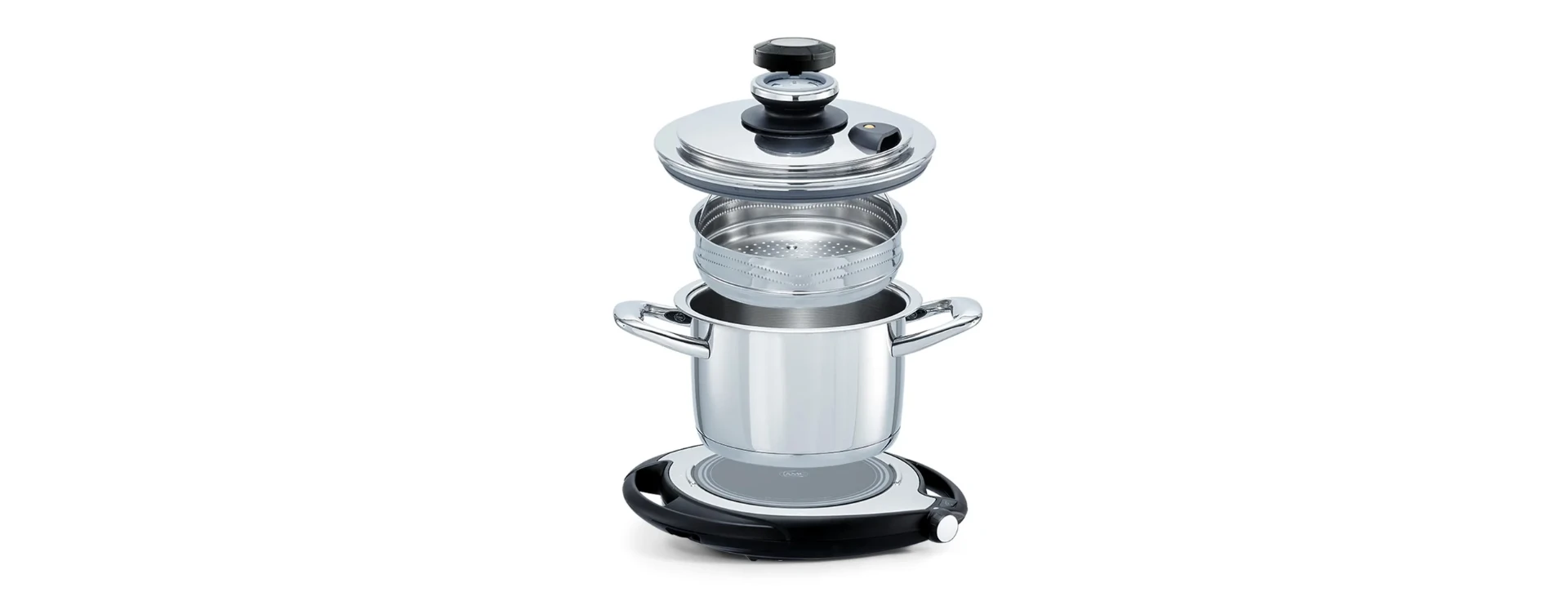 Sistema modulare con vaporiera